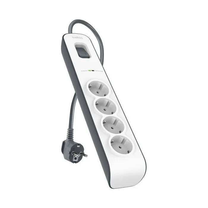 Belkin Πολύπριζο Aσφαλείας 4 Θέσεων με Καλώδιο 2m BSV400vf2M-V2 - Image 1