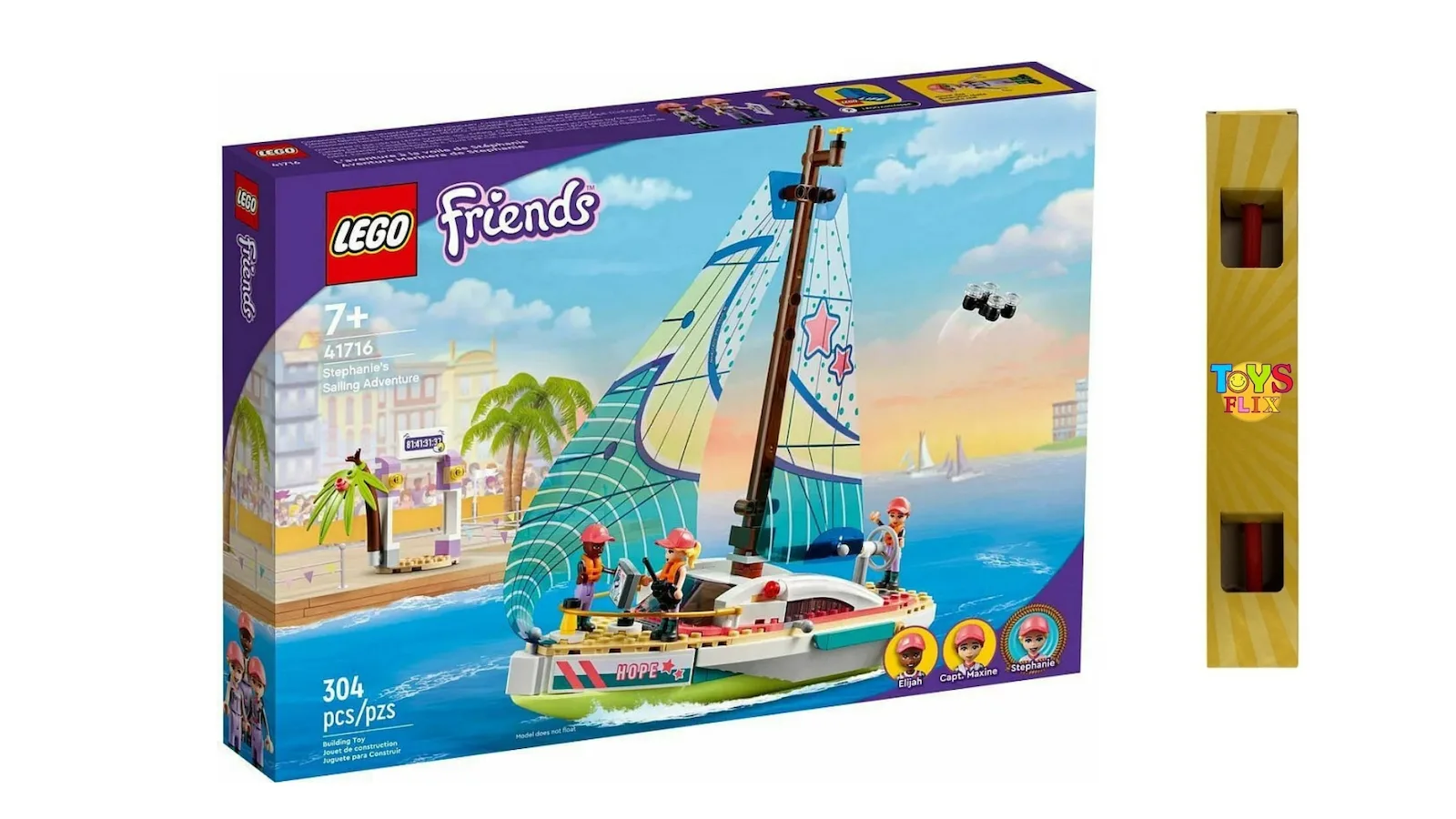 20250206104419_paichnidolampada_friends_gia_7_eton_lego Παιχνιδολαμπάδα Friends Stephanies Sailing Adventure για 7+ Ετών LEGO - Image 1