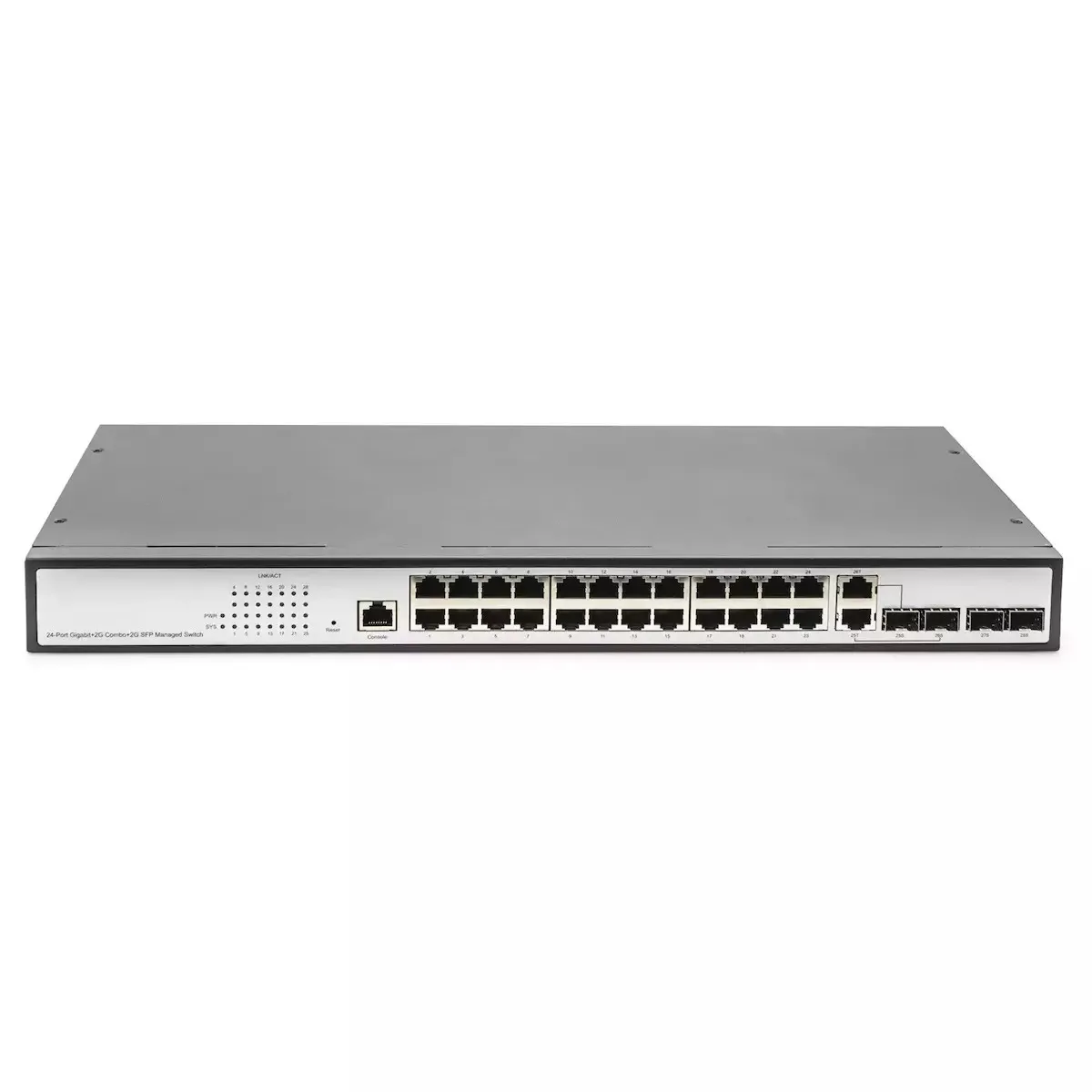 Digitus DN-80221-3 Managed L2 Switch με 24 Θύρες Gigabit (1Gbps) Ethernet και 2 SFP Θύρες - Image 1