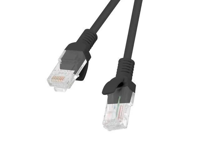 20250206131356_76701d8b Lanberg U/UTP Cat.6 Καλώδιο Δικτύου Ethernet 3m Μαύρο 1τμχ PCU6-20CC-0300-BK - Image 1