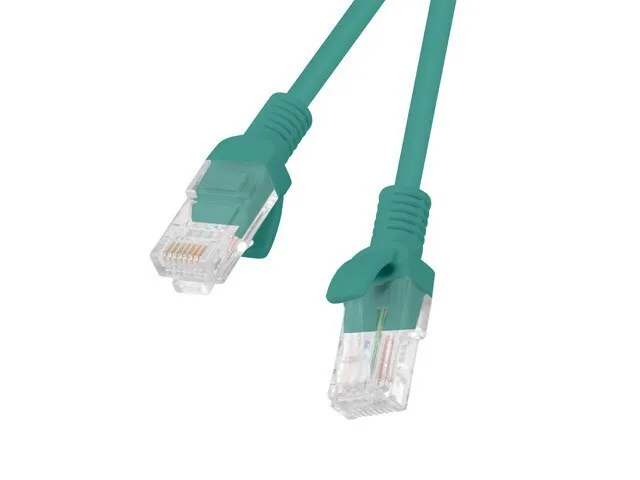 20250206131357_7ffc4a6d Lanberg U/UTP Cat.5e Καλώδιο Δικτύου Ethernet 2m Πράσινο 1τμχ PCU5-20CC-0200-G - Image 1