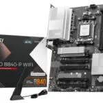 MSI PRO B840-P WIFI Motherboard ATX με AMD AM5 Socket 7E57-001R