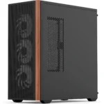 Aerocool D501A V2 Gaming Midi Tower Κουτί Υπολογιστή με Πλαϊνό Παράθυρο και RGB Φωτισμό Μαύρο