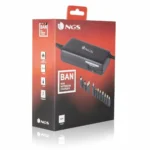 NGS Universal Φορτιστής Laptop 90W 20V με Αντάπτορα Τροφοδοσίας και με σετ βυσμάτων S0222556