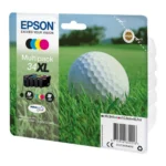 Epson 34XL Γνήσιο Πακέτο 4 Μελανιών Εκτυπωτή InkJet Κίτρινο / Κυανό / Ματζέντα / Μαύρο (C13T34764010)
