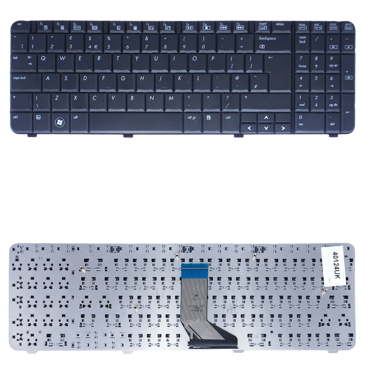 Πληκτρολόγιο Laptop Hp 517865-001 532819-001 Nsk-ha601 Ae0p6u00110 Ae0p6u00310 517865-151 Ae0p6+00110 517865-b31 Ae0p6r00010 0p6 Mp-08a93u4-920 532818-b31 490371-021 509948-dj1 Ae0p6+00410 Sg-33500-x2a 0p6a 532819-151 517865-001 517865-031 Κωδ.40124uk - Image 1