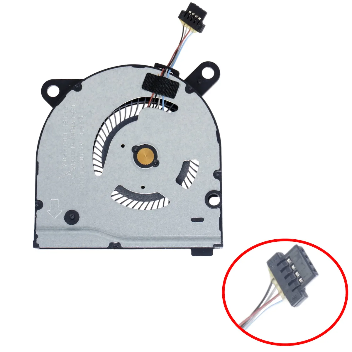 Ανεμιστηράκι Laptop Cpu Cooling Fan Hp Pavilion 13-an 13-an0076tu 13-an006tu 13-an0031wm 13-an000100ca Nd55c03-18c15 L41283-001 L37376-001 Dta47g7dtp002a0d183 Tpn-q214 4pin Κωδ.81099 - Image 1