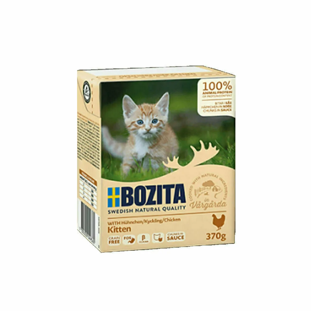 20250207094909_bozita_kitten_ygri_trofi_gia_anilikes_gates_se_fakelaki_me_kotopoulo_choris_sitira_glouteni_370gr_a35_boz_64936 Bozita Kitten Υγρή Τροφή για Ανήλικες Γάτες σε Φακελάκι με Κοτόπουλο χωρίς Σιτηρά & Γλουτένη 370gr A35-BOZ.64936 - Image 1