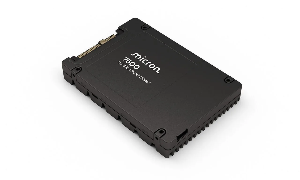 20250207120917_59e51081 Micron 7500 Pro SSD 7.7TB 2.5'' NVMe PCI Express 4.0 MTFDKCC7T6TGP-1BK1DABYYR - Image 1