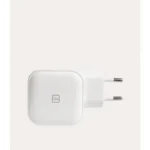 Tucano Φορτιστής Χωρίς Καλώδιο GaN με Θύρα USB-A και 2 Θύρες USB-C 65W Power Delivery / Quick Charge 3.0 Λευκός