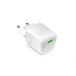 Puro Φορτιστής Χωρίς Καλώδιο GaN με Θύρα USB-C 20W Power Delivery Λευκός (Minipro)