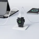 Havit Φορτιστής Χωρίς Καλώδιο με Θύρα USB-A και Θύρα USB-C 22W Power Delivery / Quick Charge 3.0 Μαύρος (UC132)
