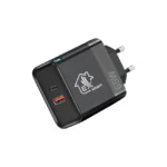 Extralink Φορτιστής Χωρίς Καλώδιο GaN με Θύρα USB-A και Θύρα USB-C 65W Μαύρος (Smart Life)