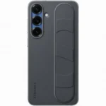 Samsung Standing Grip Back Cover Σιλικόνης Μαύρο (Galaxy S25+) EF-GS936CBEGWW