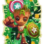 Ξύλινο Παιδικό Puzzle Marvel: Groot 150pcs Ravensburger