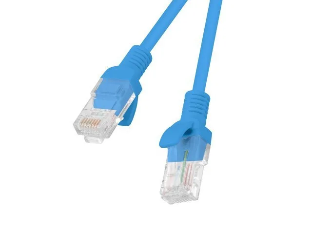 20250211100958_62e00aab Lanberg U/UTP Cat.6 Καλώδιο Δικτύου Ethernet 0.5m Μπλε 10τμχ PCU6-20CC-0050-B - Image 1