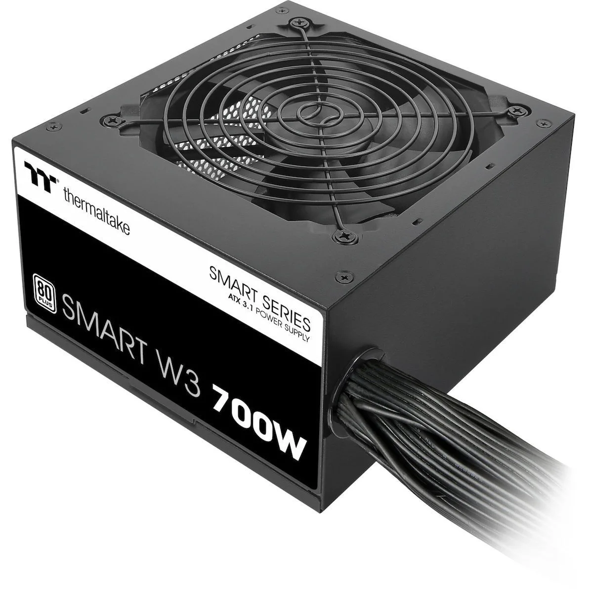 Thermaltake Smart W3 700W Μαύρο Τροφοδοτικό Υπολογιστή Full Wired 80 Plus Standard - Image 1