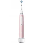 Oral-B iO Series 6 Ηλεκτρική Οδοντόβουρτσα με Χρονομετρητή, Αισθητήρα Πίεσης και Θήκη Ταξιδίου Duo Pack Black/Pink