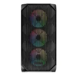Sharkoon MK3 RGB Gaming Micro Tower Κουτί Υπολογιστή με Πλαϊνό Παράθυρο Μαύρο