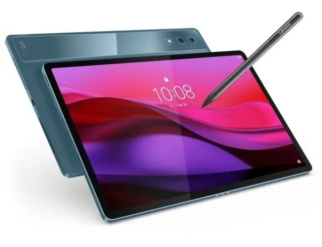 Lenovo Yoga Tab Plus 12.7" (16GB/256GB/Γερμανικό Πληκτρολόγιο και Πενάκι) Tidal Teal - Image 1