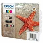 Epson 603XL Γνήσιο Πακέτο 4 Μελανιών Εκτυπωτή InkJet Κίτρινο / Κυανό / Ματζέντα / Μαύρο (C13T03A64020)
