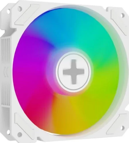 Xilence XF066 Case Fan 120mm με ARGB Φωτισμό και Σύνδεση 4-Pin PWM Λευκό - Image 1