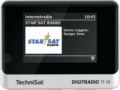Technisat DigitRadio 11 IR Επιτραπέζιο Ραδιόφωνο Ρεύματος DAB+ με Bluetooth Black/Silver - Image 1