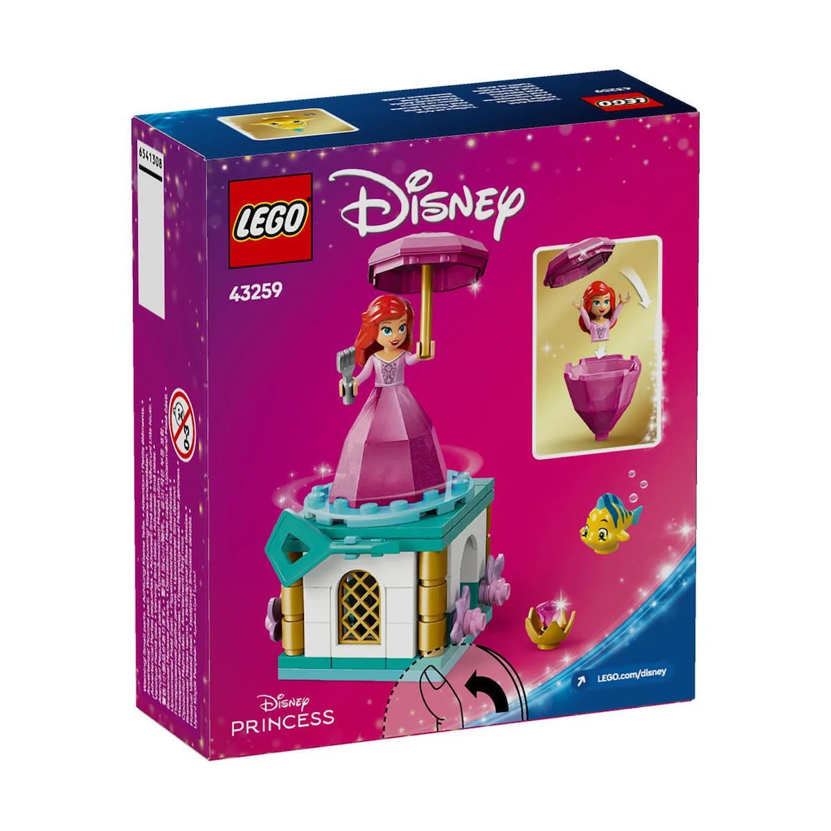 20250213095110_d9103a9f LEGO Disney Twirling Ariel για 5+ Ετών 93τμχ 43259 - Image 1