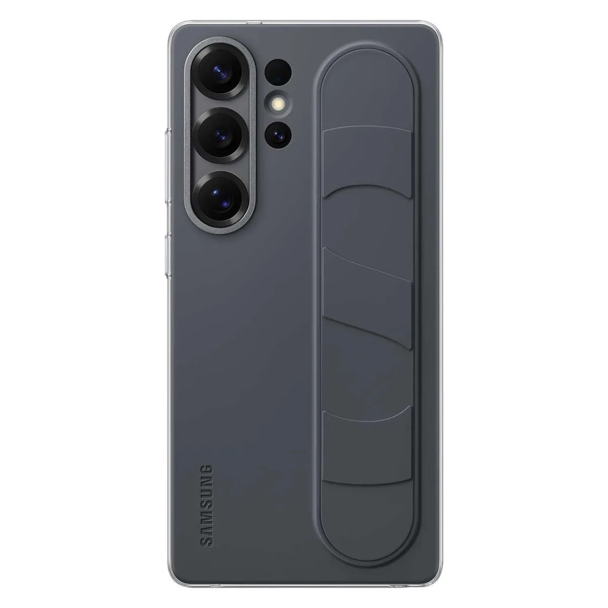 Samsung Standing Grip Back Cover Σιλικόνης Μαύρο (Galaxy S25 Ultra) EF-GS938CBEGWW - Image 1
