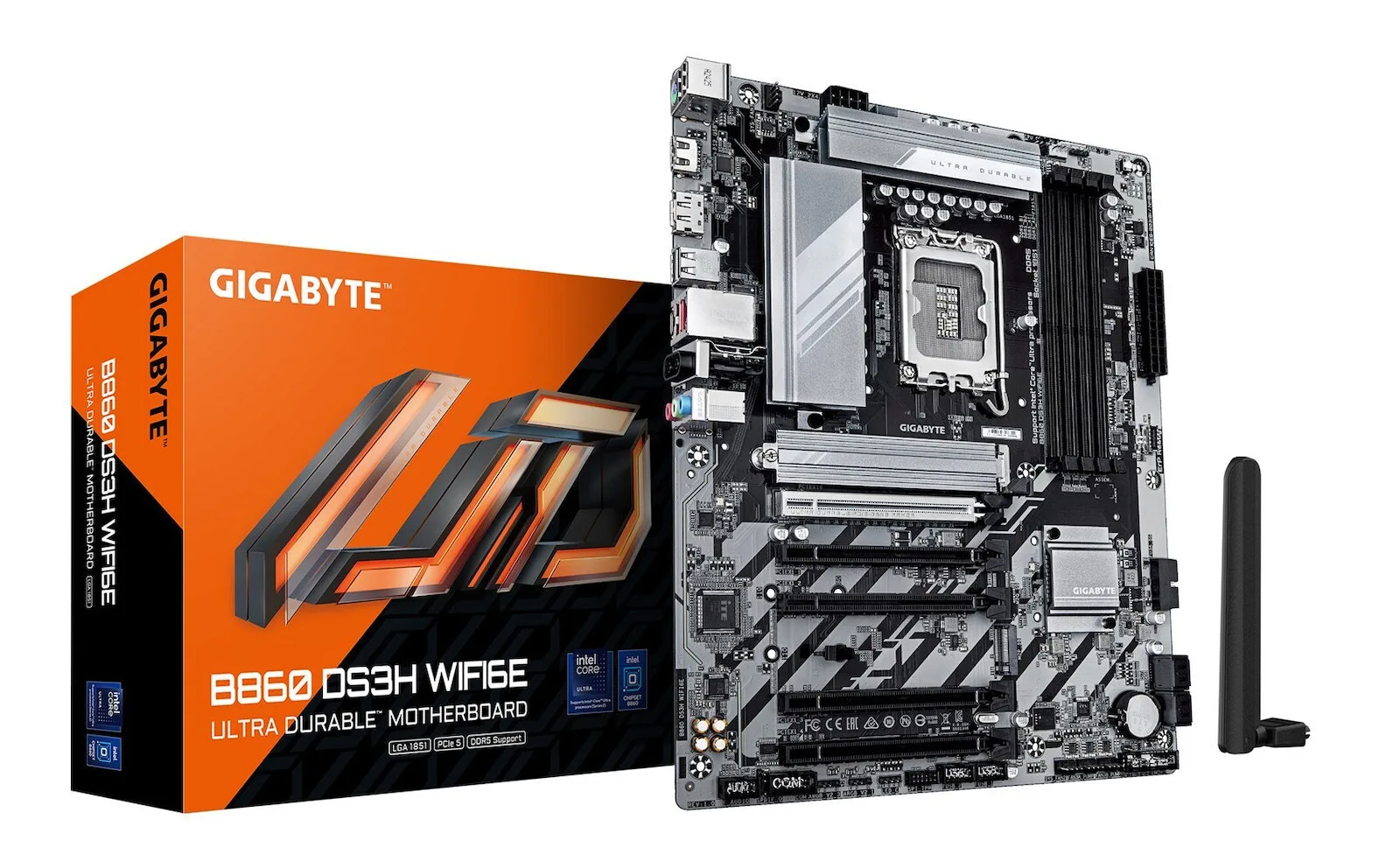 Gigabyte B860 DS3H WIFI6E Motherboard ATX με Intel 1851 Socket - Image 1