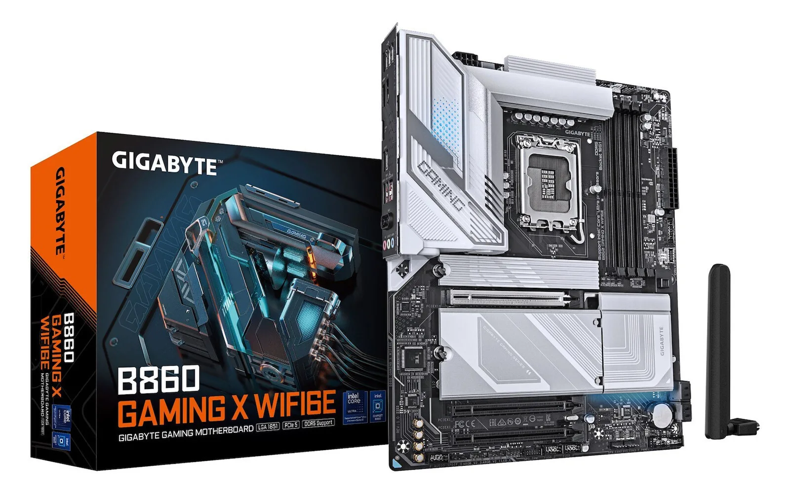 Gigabyte B860 Gaming X WIFI6E Motherboard ATX με Intel 1851 Socket - Image 1