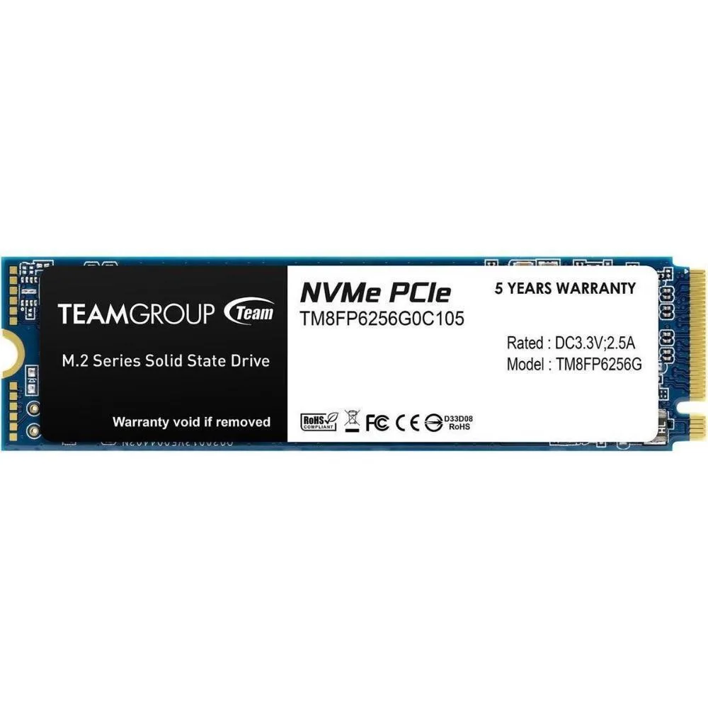 20250213170214_teamgroup_mp33_ssd_256gb_m_2_nvme_pci_express_3_0_tm8fp6256g0c101 TeamGroup MP33 SSD 256GB τύπου M.2 με σύνδεση PCI Express 3.0 TM8FP6256G0C101 - Image 1