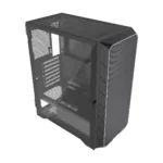 Gembird M200 Gaming Midi Tower Κουτί Υπολογιστή με Πλαϊνό Παράθυρο Μαύρο