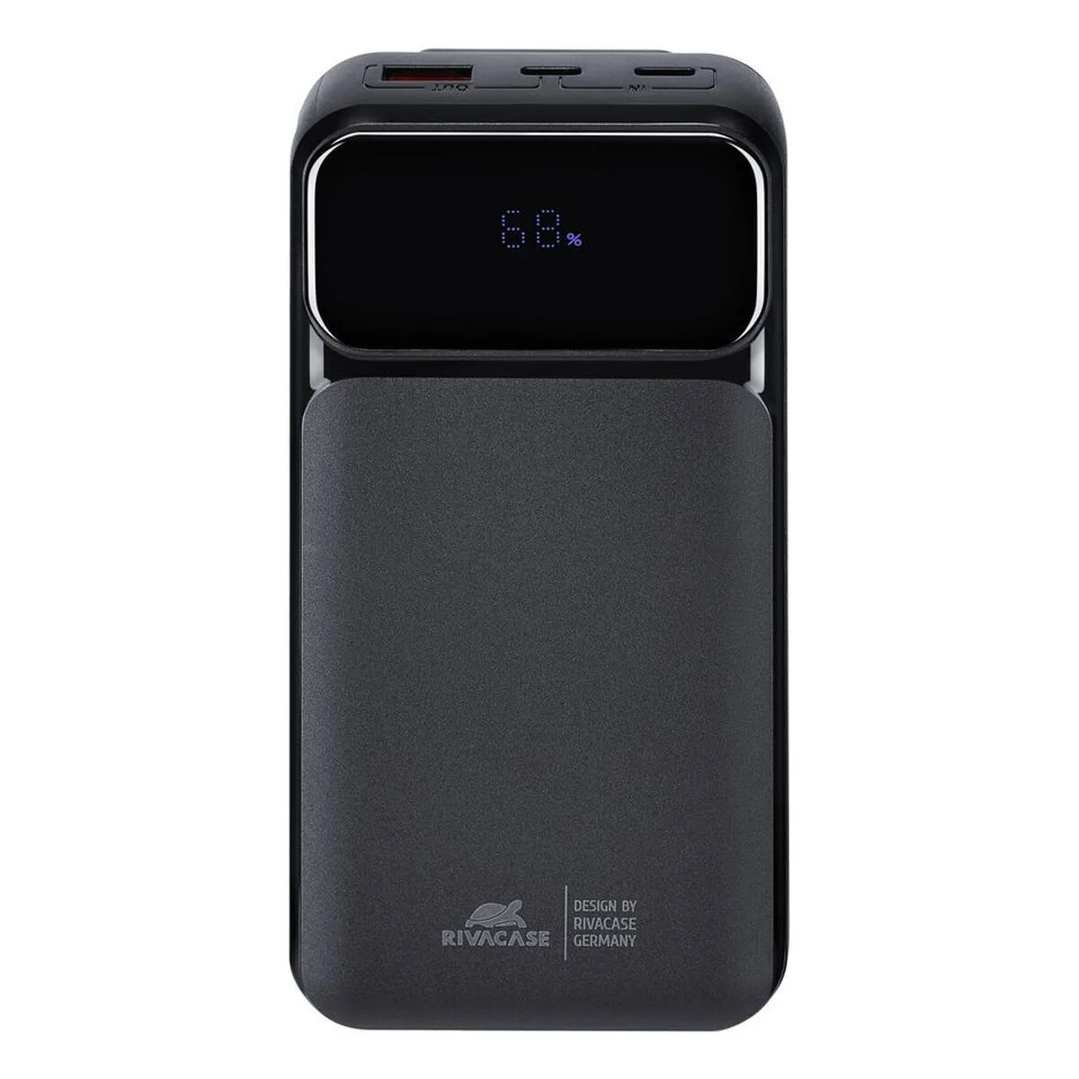 Rivacase VA2221 Power Bank 20000mAh 22.5W με Θύρα USB-A και Θύρα USB-C Μαύρο - Image 1