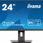 Iiyama ProLite XUB2495WSU-B7 IPS HDR Monitor 24" FHD 1920x1200 με Χρόνο Απόκρισης 4ms GTG