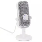 Endorfy Solum S Onyx Μικρόφωνο Επιτραπέζιο για Φωνητικά σε Λευκό Χρώμα