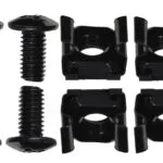 Lanberg AK-1401-B Κάλυμμα Πάνελ για Rack 19" Μαύρο
