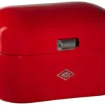 Wesco Ψωμιέρα Μεταλλική Κόκκινη 28x17x22cm 112800