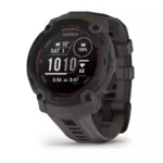 Garmin Instinct E 45mm Αδιάβροχο Smartwatch με Παλμογράφο (Black with Charcoal Band)
