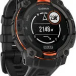 Garmin Instinct 3 Solar Aluminium 45mm Αδιάβροχο Smartwatch με Παλμογράφο (Black with Black Band)