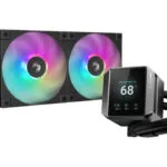 Deepcool Mystique 240 Υδρόψυξη Επεξεργαστή Διπλού Ανεμιστήρα 120mm για Socket AM4/AM5/1700/1200/115x με ARGB Φωτισμό