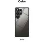 Ringke Back Cover Πλαστικό / Σιλικόνης Μαύρο (Galaxy S25 Ultra)