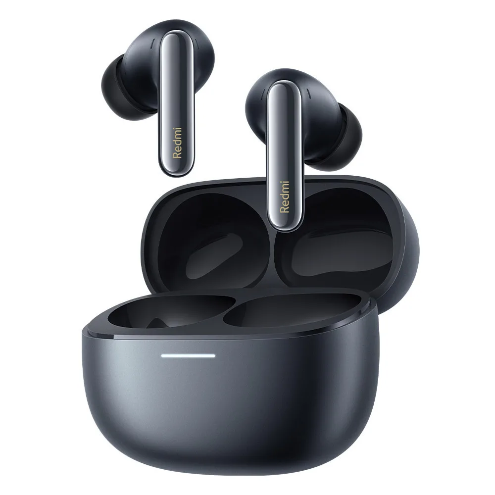 Xiaomi Redmi Buds 6 Pro Bluetooth Handsfree Ακουστικά με Αντοχή στον Ιδρώτα και Θήκη Φόρτισης Space Black - Image 1