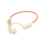 Havit Freego1 Air Bone Conduction Bluetooth Handsfree Ακουστικά με Αντοχή στον Ιδρώτα Μπεζ