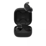 Sony LinkBuds Fit Bluetooth Handsfree Ακουστικά με Αντοχή στον Ιδρώτα και Θήκη Φόρτισης Μαύρα