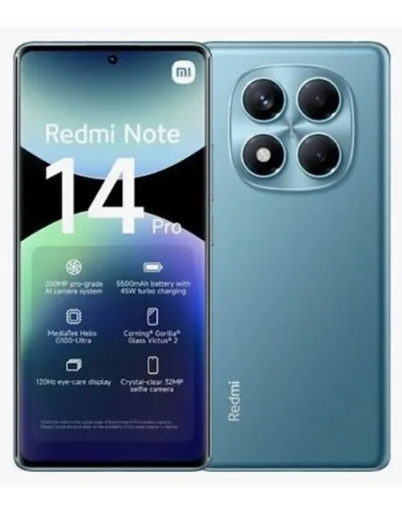 Xiaomi Redmi Note 14 Pro 4G NFC Dual SIM (12/512GB) Ocean Blue - Image 1