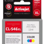 Active Jet Συμβατό Μελάνι Εκτυπωτή InkJet Canon CL-546XL 15ml Κυανό 1τμχ AC-546NX