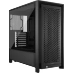Corsair Frame 4000D Gaming Midi Tower Κουτί Υπολογιστή με Πλαϊνό Παράθυρο Μαύρο