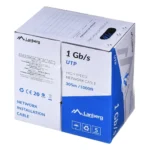 Lanberg U/UTP Καλώδιο Δικτύου Ethernet χωρίς ακροδέκτες 305m Μπλε 1τμχ LCU6-10CC-0305-B