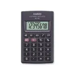 Casio Αριθμομηχανή Τσέπης 8 Ψηφίων σε Μαύρο Χρώμα HL-4